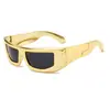 Gafas de Sol Ins Sexy Retro Hip-Hop Europeas y Americanas Moda Femenina Elegantes Y2K Milenio Tecnología Futura Estilo Callejero