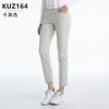 Calças de Golfe Pgm Femininas, Calças de Tecido Esportivo, Largas e Estilosas, Calças da Moda com Logo Colorido e Fenda