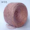 Hilo Brillante de Seda Lana Mohair, Hilo Dorado y Plateado, Hilo para Tejer Bufandas, Hilo de Mohair Brillante Tejido a Mano