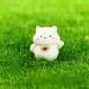 Paisaje en Miniatura Creativo Lindo Oso Cafetero Muñeco Caja Ciega DIY Accesorios de Decoración Adornos Pequeños para Coche Escritorio