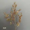 Simulação Flor de Ano Novo Flor Plástica Dourada Balde de Ano Novo Galhos Longos Palmeira Vermelha Hortênsia Palavra Fu Amor Flor de Ano Novo Atacado