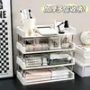 Cajón de escritorio para cosméticos, caja de almacenamiento para productos de cuidado de la piel, estante multicapa para baño, lavabo, organizador de mascarillas faciales