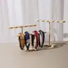Estante de Almacenamiento de Diademas al por Mayor, Estante de Joyería de Terciopelo, Estante para Diademas, Estante para Pasadores, Estante para Gomas de Pelo, Estante de Exhibición de Accesorios para el Cabello para Uso Doméstico