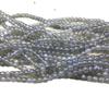 Atacado natural cinza luar produtos semiacabados contas soltas pulseira labradorita luar azul acessórios DIY Cristal Donghai