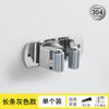 Soporte para Trapeador de Baño Acero Inoxidable Gancho Sin Perforación Almacenamiento de Escoba Estante Fijo Montado en la Pared