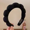 Amazon Nube Transfronteriza Aro para el Cabello Paño de Toalla Aro Retorcido para la Cabeza Esponja Europea y Americana Parte Superior Alta del Cráneo Lavado de Cara Hebilla Retorcida para la Cabeza