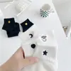 Calcetines de Algodón Peinado para Mujer Calcetines Cortos Verano Delgados Algodón Estilo Animales de Dibujos Animados Calcetines de Algodón Puro Verano para Mujer Delgados Tipo Invisible