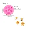 Molde de Silicona de Panal de Abeja DIY Gota de Pegamento Chocolate Pastel Azúcar Volteado Molde para Galletas Herramientas Decorativas Venta al por Mayor