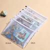 Bolsa de armazenamento para quebra-cabeças brinquedo Bolsa God para crianças Bolsa para peças pequenas Lego Bolsa caixa de cartas de blocos de construção Artefato organizador transparente