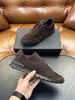 Zapatos Retro para Hombre de Ante de Cuero Genuino, Zapatos Casuales sin Cordones, Zapatos Perezosos de Suela Blanda Antideslizantes, Venta al por Mayor para Comercio Exterior