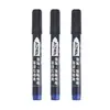 700 Negro Extra Grueso Marcador Permanente Base Aceite Punta Ancha Gran Capacidad Impermeable Obra de Construcción Carpintero Bolígrafo Especial Papelería de Oficina