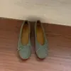 Estilo Coreano Sapatilhas Delicadas de Fada com Bico Baixo para Mulheres 2026 Novo Estilo Estilo Festa Sapatilhas de Camurça Sapatos de Vovó