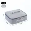 Bolsa de Lancheira Quadrada Bolsa de Mão Tecido Oxford Bolsa Térmica Folha de Alumínio Espessada Bolsa de Almoço para Estudante com Arroz Grande Capacidade
