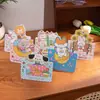 Dia das Crianças Cartão de Cumprimentos Pequeno Tridimensional Desenho Animado Aniversário Vento Ins Acompanhamento Manual Presente Flores Festivas Cartão de Mensagem de Presente