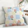 Funda de Almohada Cuadrada Casual para Oficina Cubierta de Cojín para Sofá Decoración de Alta Gama para Sala de Estar Cojín de Cabecera para Dormitorio Protector de Espalda