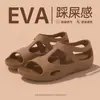 Nuevas sandalias de verano para mujer para interior, para yoga, con tacón, silenciosas, antideslizantes, resistentes al olor, adecuadas para uso en exteriores, para vadear arroyos y actividades de playa