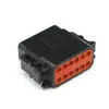 Dtm13-12Pa-12Pb-R008 Placa de Soldadura de PCB Conector Impermeable Socket de Pin Curvo Doméstico de 24 Núcleos