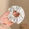 Goma para el pelo cuadrada estilo retro paisley coreano para mujer, accesorio de doble capa con estampado nuevo de alta gama 2026