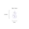 Colgante de Calabaza Sólida Plata de Ley s925 Colgante de Calabaza de Plata Lisa Cuerda Hecha a Mano para DIY Accesorios de Plata con Cuentas