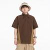 Polo de Hombre Verano Nuevo Color Contraste Camisa Manga Corta Marca de Moda Hombre Top Exterior de Alta Gama Camiseta Fondo