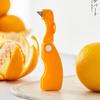 Pelador de Naranja de Pulgar Japonés Multifuncional Desembalaje Cuchillo Ahorrador de Trabajo Pelado de Pomelo Pelador de Granada Cuchillo Pelador Pelador