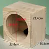 Gabinete Vazio para Alto-falante de Madeira Maciça 4 Polegadas 5 Polegadas 6.5 Polegadas 8 Polegadas Subwoofer Bidirecional Carcaça de Modificação para Alto-falante de Carro