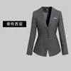Traje Profesional para Mujer Primavera y Otoño 2025 Nueva Moda Elegante Capaz Departamento de Ventas Consultor Inmobiliario Ropa de Trabajo
