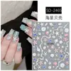 Zm Nuevas Pegatinas para Uñas con Forma de Estrella de Mar en Relieve Pegatinas Oceánicas Populares DIY Coloridas Personalizadas para Uñas 25
