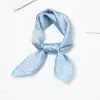 Lenço quadrado pequeno [50cm] lenço de seda feminino Coreia do Sul lenço versátil decorativo artístico retrô ins primavera outono inverno lenço