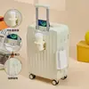 Maleta Ultraligera de 20 pulgadas con Cremallera para Equipaje de Mano para Hombres, Maleta de Carrito Duradera y Resistente para Mujeres, Maleta de Viaje, Maleta de Cuero, Equipaje para Facturar