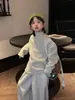 Sudadera con cuello redondo y estampado en la espalda Cheese and Meow Boy 2026 Invierno, textura suave y esponjosa, prenda exterior versátil para niños