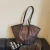 Elegante Bolso Tote Xiaomi de Gran Capacidad Estilo Retro para Mujer 2026 Otoño Nuevo Elegante Bolso de Hombro Casual Bolso de Axila Bolso de Viaje