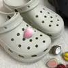 Encantos para Zapatos Creativos con Tema de Comida de Frutas Simuladas para Crocs de Manzana y Plátano, Accesorios de Hebilla Decorativa Desmontables Simples de Nicho