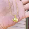 Método Antigo Igual da Loja de Ouro 999 Ouro de Areia Pingente Auspicioso de Elefantinho Nova Chinoiserie Acessórios DIY Duradouros Acessórios de Joias