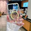 Funda Magnética de Cristal de Hielo de Dos Tonos Adecuada para iPhone 18 Promax Funda Protectora Transparente Anti-Caídas Todo Incluido para Apple 17