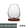 Portavelas de Vidrio Estilo Japonés Adornos Creativos Vela Romántico Hogar Estilo Zen Retro Aromaterapia A Prueba de Viento Cubierta de Mesa Decoración de Escritorio