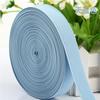 Cuerda elástica de amarre de tejido liso encriptado engrosada de doble cara de 2 cm, cinturón de amarre de 2,5 cm, elástico de color sin lanzadera de alta elasticidad de 1,5 cm