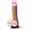 Brinquedos Sexuais de Silicone Falso para Masturbação Feminina Super Imperador Romano Alienígena Brinquedo Massageador Bastão de Carne Adulto