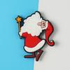 Patch de Natal bonito Papai Noel adesivos magnéticos macios Natal boneco de neve adesivos de geladeira adesivos de computador adesivos de copo