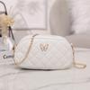 Moda versión coreana de bolso de mujer 2023bolso de cuero Joker bolsa de cosméticos vive una generación de textura de cabello bolso de mujer