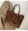 Bolsa de Axila Fashion de Alta Qualidade para Mulheres 2026 Nova Bolsa de Mão Casual Retrô Bolsa de Ombro Bolsa Tote Grande Capacidade para o Dia a Dia