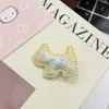 Grampo de Cabelo de Cachorro Xadrez Desenho Animado Fofo Clipe de Franja para Menina Doce Clipe Lateral Acessórios de Cabelo para Estudante Versátil Adorno de Cabeça