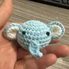 Nueva Cabeza de Animal de Ganchillo Muñeca de Lana para Bebé Tejida Múltiples Estilos Dibujos Animados Algodón Tejido Accesorios de Animales