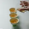 Juego de Tetera Ino Kiyomatsu Pintado a Mano con Banco de Sauce, Flor de Estrella y Calabaza, con Cuatro Tazas, Regalo de Negocios de Lujo Ligero