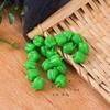 Accesorios de comida y juegos para hacer uno mismo Material para ollas calientes Polvo de caracol Traje de cangrejo de río Bolas de caupí Huevo frito Bolsa de material hecha a mano