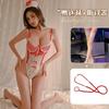 Fragrância Ting da Noite Desejo Puro Onda de Amor Sexy Ponto Enfermagem Laço Modelador Corporal Modelador Corporal Suspensórios Pijama Roupa Íntima Divertida