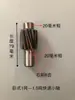 Piezas de engranaje de baja velocidad para polipasto, carcasa de aluminio para engranaje de grúa, piezas de engranaje de eje largo para grúa eléctrica de 1.5 toneladas