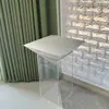 Venda Direta de Fábrica Vicassa Mesa de Centro Casual Mesa Lateral de Pedra de Quartzo Mesa de Centro Disco Voador Móveis para Sala de Estar Restaurante Hotel