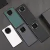 Aplicável à Edição Colecionador Tela Dobrável Huawei Mate X5 Capa Protetora Magnética do Eixo Central Couro Liso Anti-queda Negócios de Alto Padrão
