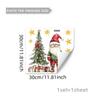 Caixa de Presente, Bolas Coloridas, Árvore de Natal, Decorações de Feriado, Adesivos de Janela, Vitrine, Azulejo, Decoração de Casa, Adesivos Estáticos, Decalques